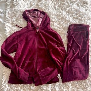 velour tracksuit